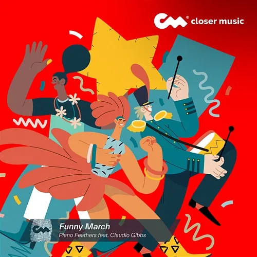 Funny March Piano Feathers feat. Claudio Gibbs