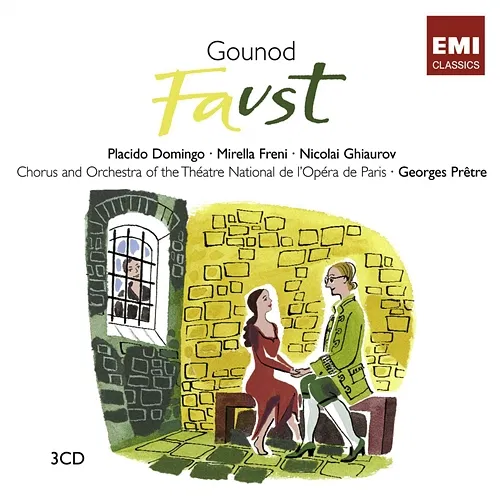 Gounod: Faust Plácido Domingo, Mirella Freni, Nicolai Ghiaurov, Georges Prêtre & Orchestre du Théâtre National de l'Opéra de Paris feat. Chœur du Théâtre National de l'Opéra de Paris