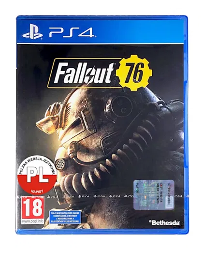 Gra Ps4 Fallout 76 Bethesda Game Studios