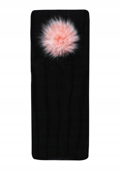 Grube getry z pomponem Angora Bunny Marilyn