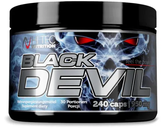 HI TEC, Black Devil, 240 kapsułek Hi-Tec