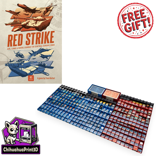 Insert 3D Red Strike ChihuahuaPrint3D