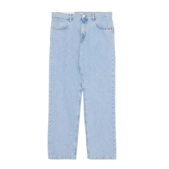 Jeans Amish Recycled Denim Broken Bleach Inna marka