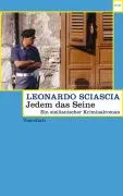Jedem das Seine Sciascia Leonardo