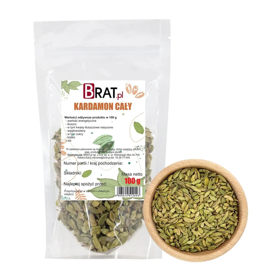 Kardamon cały 100g BRAT.pl