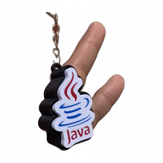 Kluczówka Java – Logo Java – Clicker Fidget – Gadżet dla programisty FALCON EYE