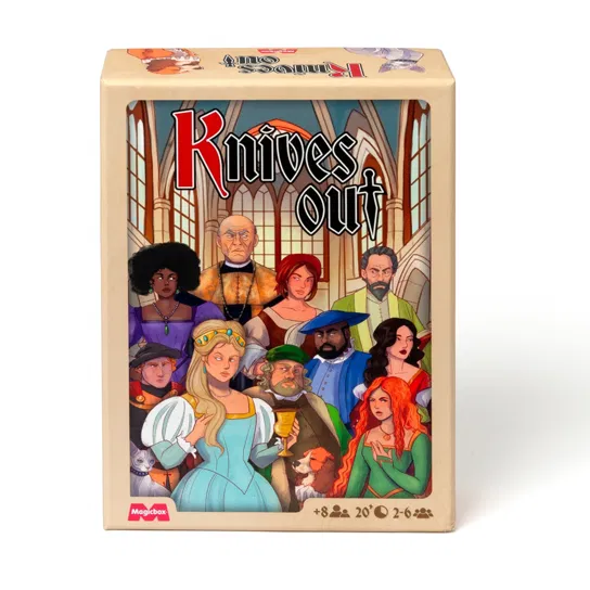 Knives Out, gra planszowa, Magic Box Magic Box