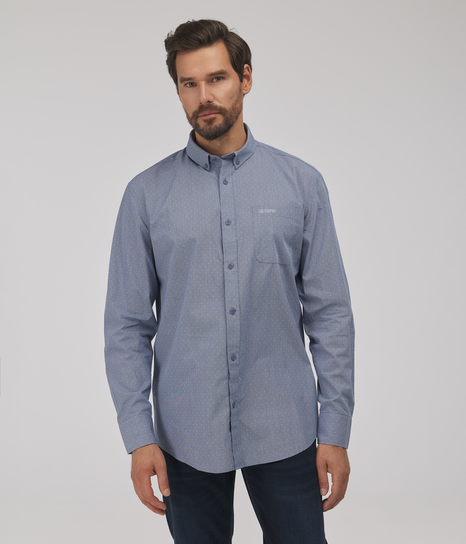 Koszula męska LLOYD DOBBY BLUE Lee Cooper