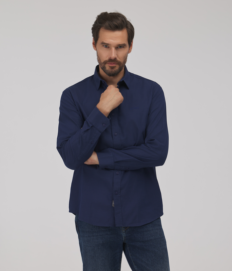 Koszula męska VAN DOBBY NAVY Lee Cooper