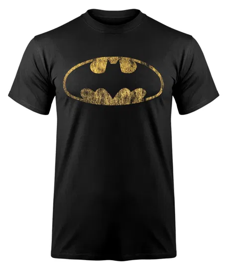 koszulka BATMAN - DISTRESSED SHIELD-S Inna marka