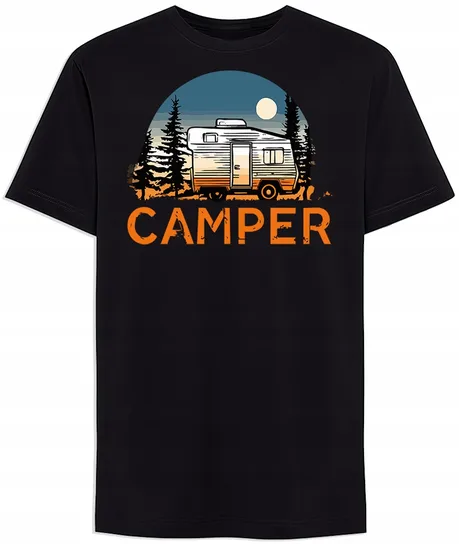 KOSZULKA CAMPER KAMPER MIŁOŚNIK KAMPERÓW Inna marka