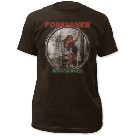 koszulka FOREIGNER - HEAD GAMES-L Inna marka