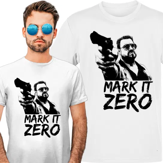 Koszulka męska Big Lebowski Mark It Zero L VoloDonum