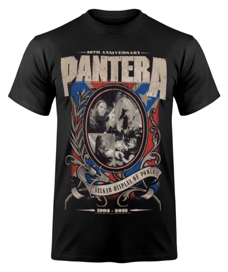 koszulka PANTERA - ANNIVERSARY SHIELD-S Inna marka