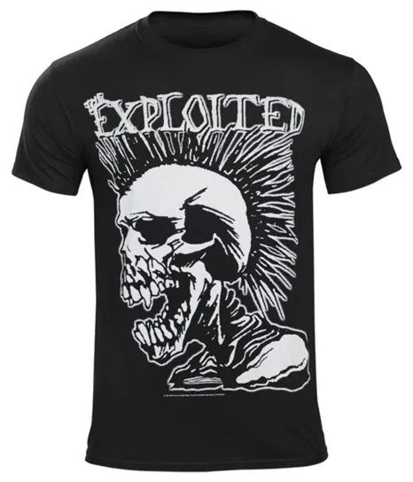 koszulka THE EXPLOITED - MOHICAN SKULL-S Inna marka