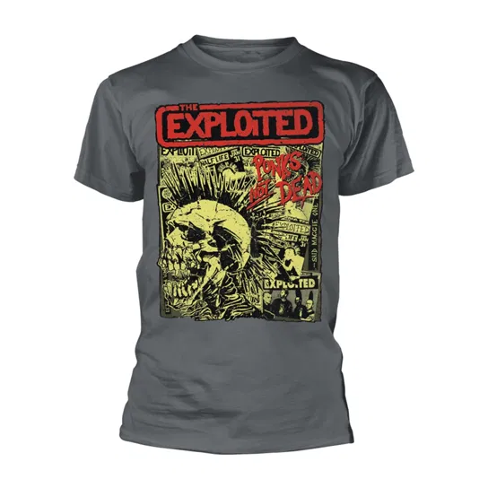 koszulka THE EXPLOITED - PUNKS NOT DEAD (GREY)-M Inna marka