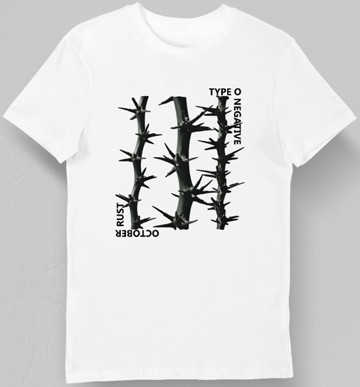 Koszulka Type o Negative October Rust biała L KozakNadruki