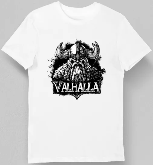 Koszulka Vikings Valhalla biała L KozakNadruki