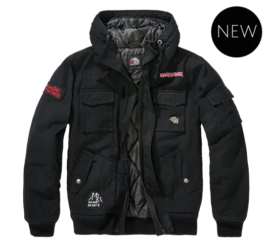 Kurtka Iron Maiden Bronx Jacket Black-L Brandit