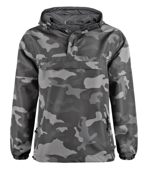 Kurtka Summer Windbreaker Grey Camo-L Brandit