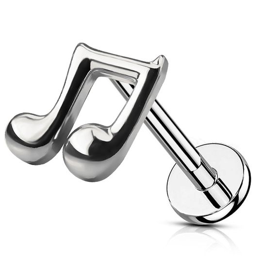 Labret nutka - srebrny / 1,2/8 Arif