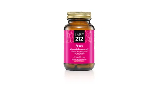 LABS212, Focus suplement diety 60 kapsułek Labs212