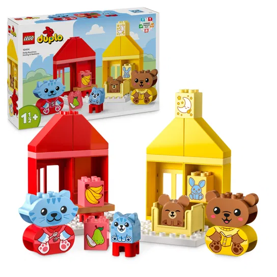 LEGO DUPLO My First, Moje pierwsze codzienne czynności — jedzenie i pora snu, 10414 LEGO