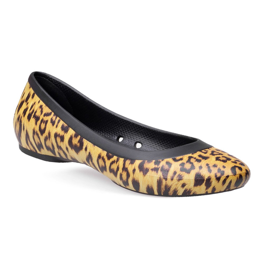 Lina Graphic Flat Crocs