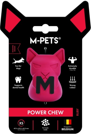 M-PETS POWER CHEW Ruby XS M-PETS-ZH