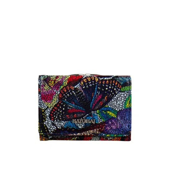 Mały portfel damski BajuBaj RFID kolorowy PD2000s13 RFID BajuBaj