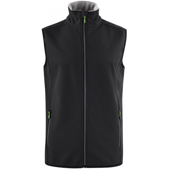 Męski Bezrękawnik Softshell Printer Trial (L / Czarny) Printer