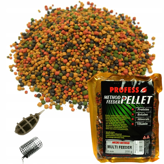 micro PELLET profes 2mm Method Feeder MULTI FEEDER PROFESS