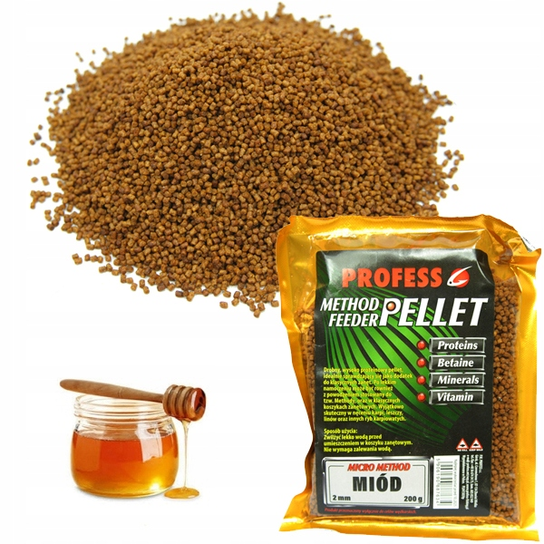micro PELLET profess 2mm Method Feeder MIÓD PROFESS