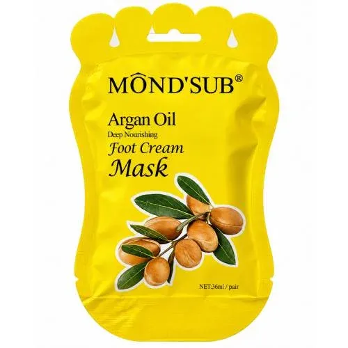 Mond'Sub Maska do stóp w formie skarpetek z olejkiem arganowym, 1 para ...