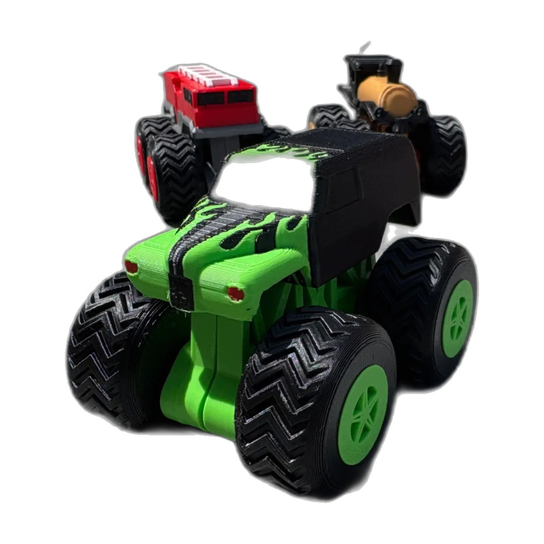 Monster Truck Grave Digger - Replika 3D Hot Wheels - FALCON EYE | Sklep ...