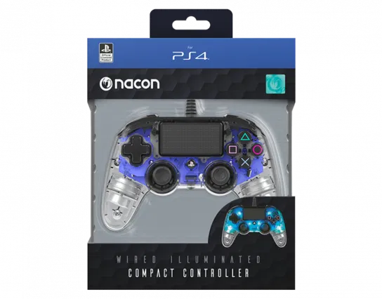Nacon PS4 Compact Controller LED Blue Nacon