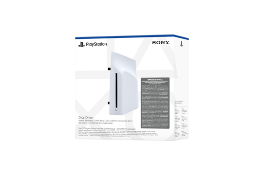 Napęd optyczny do konsol PS5® Digital Edition i PS5® Pro Sony Interactive Enterteinment, Sony Interactive Entertainment