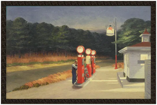 Naszywka Benzyna Edward Hopper Szyjemy Sztukę
