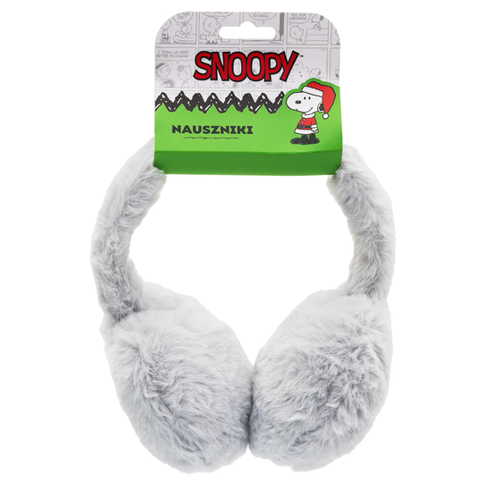 Nauszniki, Snoopy Winter, szare Empik