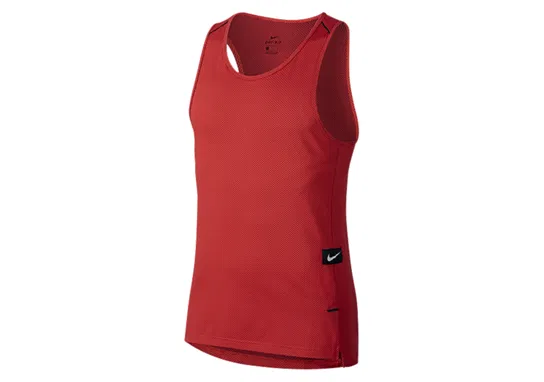 Nike Dry Hyper Elite Basketball Top Track Red Nike
