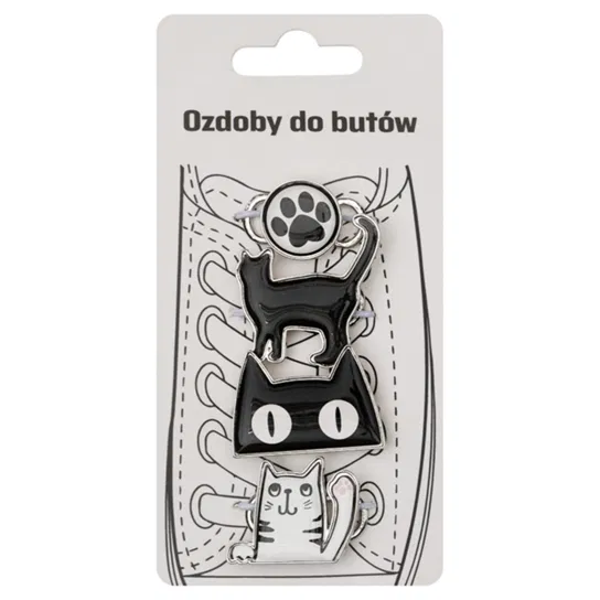 Ozdoby Do Butów, Purrrfect School, 4 Sztuki Empik