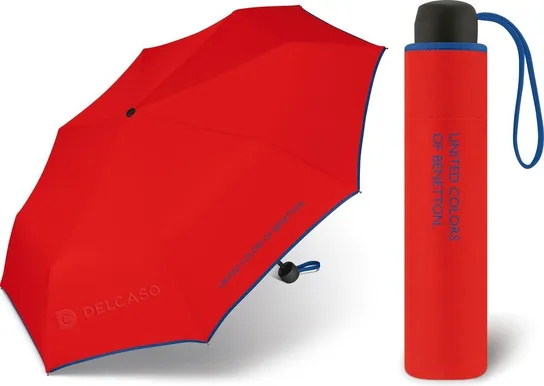 Parasol Benetton Super Mini czerwony United Colors of Benetton