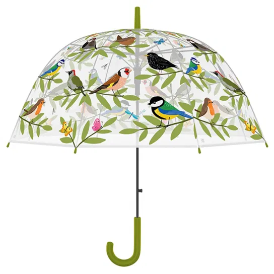 Parasol Transparentny Ptaki 83 Cm Esschert Design