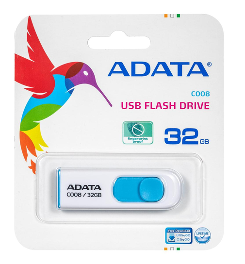 Pendrive ADATA C008, 32 GB, USB 2.0 ADATA