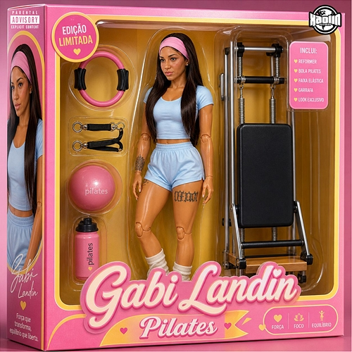 Pilates Gabi Landin, Mohamed7, Marrom, Xaolin Records