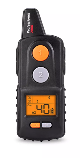 Pilot do DOGTRACE d-control professional 2000-Czarny Dog Trace