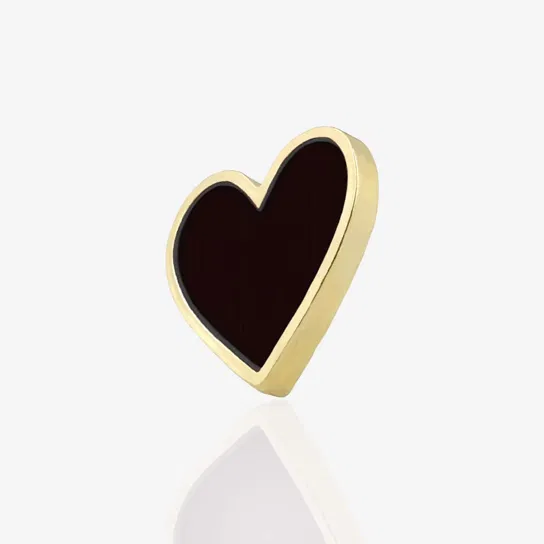 Pins serce "Black heart" Inna marka