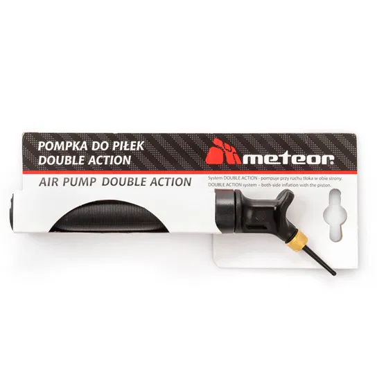 Pompka do piłek Meteor Double Action Meteor