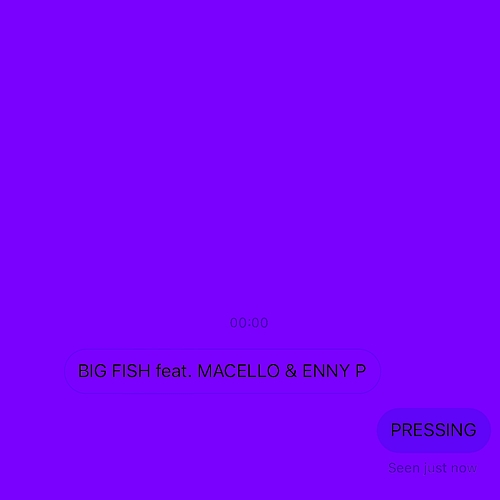 PRESSING Big Fish, Macello, Enny P