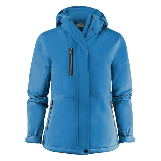 Printer Essentials Damska Kurtka Softshell Overlanding (L / Cyan) Printer Essentials